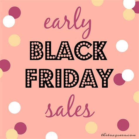 early black friday sales|early black friday sales online.